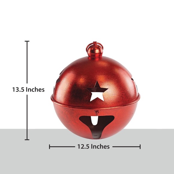 Member's Mark Jingle Bell Décor, Set of 3 - Picture 5 of 7